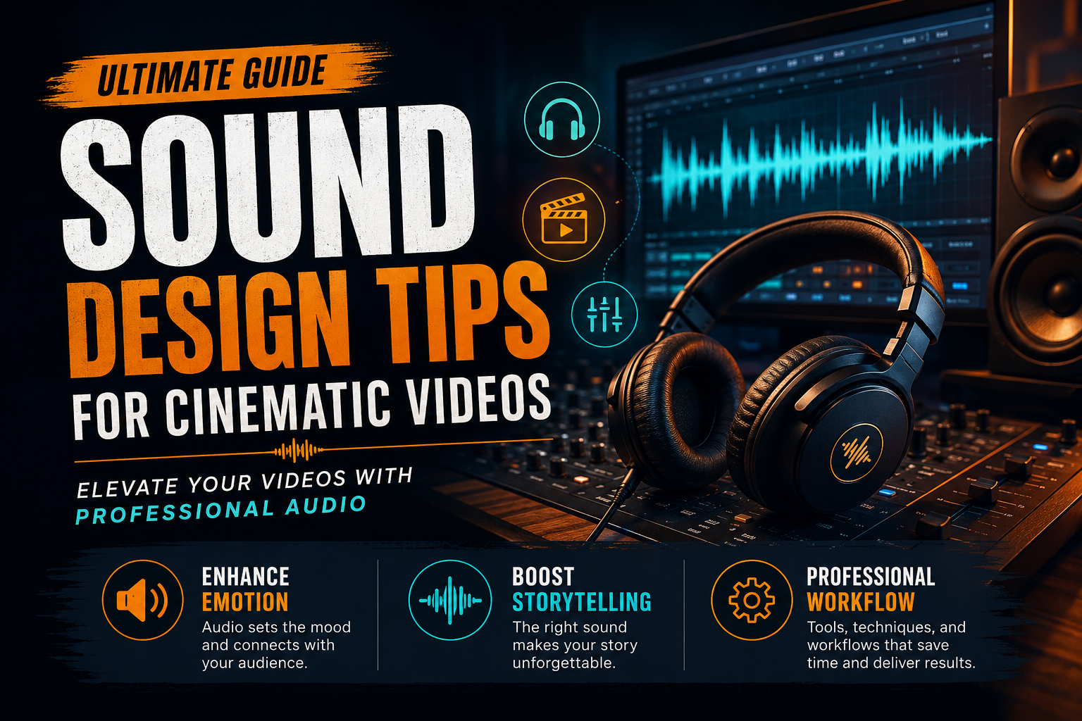 Sound Design Tips for Cinematic Videos