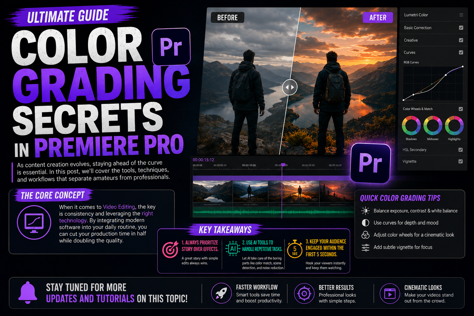 Color Grading Secrets in Premiere Pro